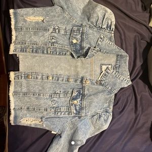 80s style Jean jacket